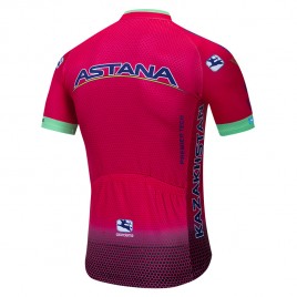 Maillot vélo équipe pro ASTANA 2019 Rose