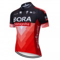 Maillot vélo équipe pro BORA Hansgrohe 2019 Rouge
