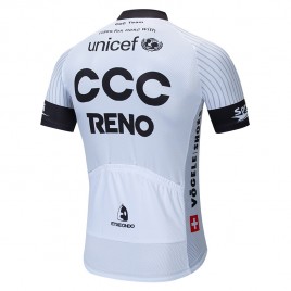 Maillot vélo équipe pro CCC RENO GIANT 2019 Blanc