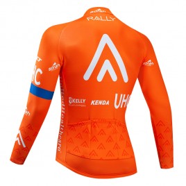 Maillot vélo hiver pro RALLY UHC 2019