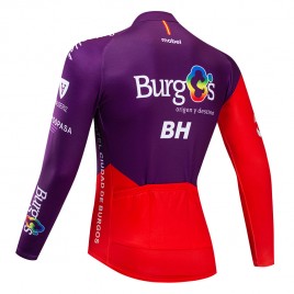 Maillot vélo hiver pro BURGOS BH 2019