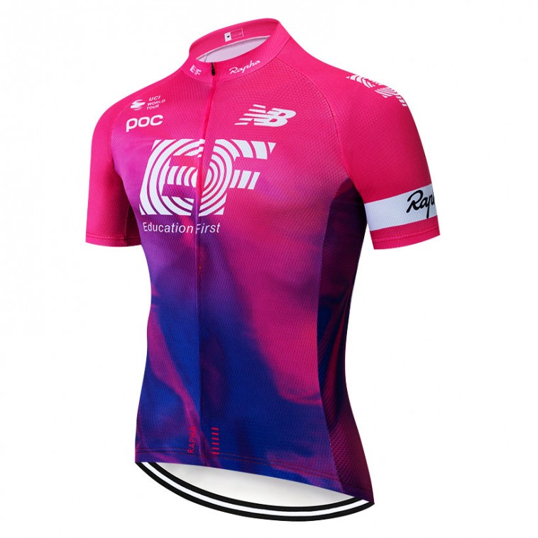 Maillot vélo équipe pro EF Education First Cannondale 2019 Rapha