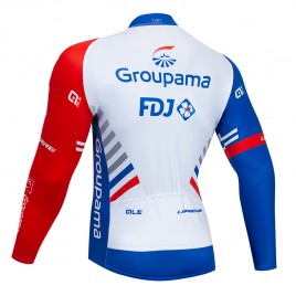 Maillot vélo hiver pro GROUPAMA FDJ 2019