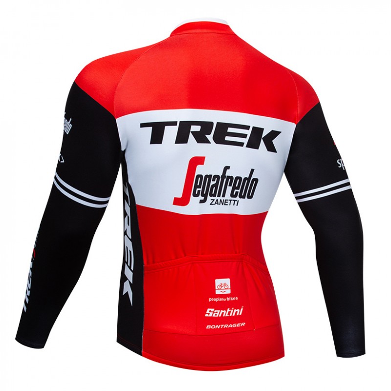 Maillot velo hiver pro TREK Segafredo 2019