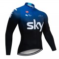 Maillot vélo hiver pro SKY 2019