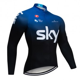 Maillot vélo hiver pro SKY 2019