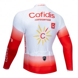 Maillot vélo hiver pro COFIDIS 2019