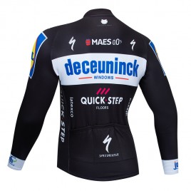 Maillot vélo hiver pro DECEUNINCK QUICK STEP 2019 Black Edition