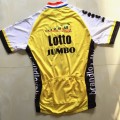 Ensemble cuissard vélo et maillot cyclisme équipe pro Lotto Jumbo