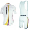 Ensemble cuissard vélo et maillot cyclisme équipe pro Colombia