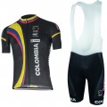 Ensemble cuissard vélo et maillot cyclisme équipe pro Colombia