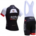 Ensemble cuissard vélo et maillot cyclisme équipe pro Bora Argon