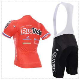 Ensemble cuissard vélo et maillot cyclisme équipe pro Rusvelo