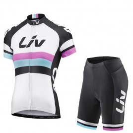 Ensemble cuissard vélo et maillot cyclisme femme Liv