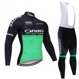 Ensemble cuissard vélo et maillot cyclisme hiver pro ORBEA 2019