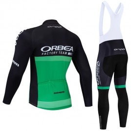 Ensemble cuissard vélo et maillot cyclisme hiver pro ORBEA 2019