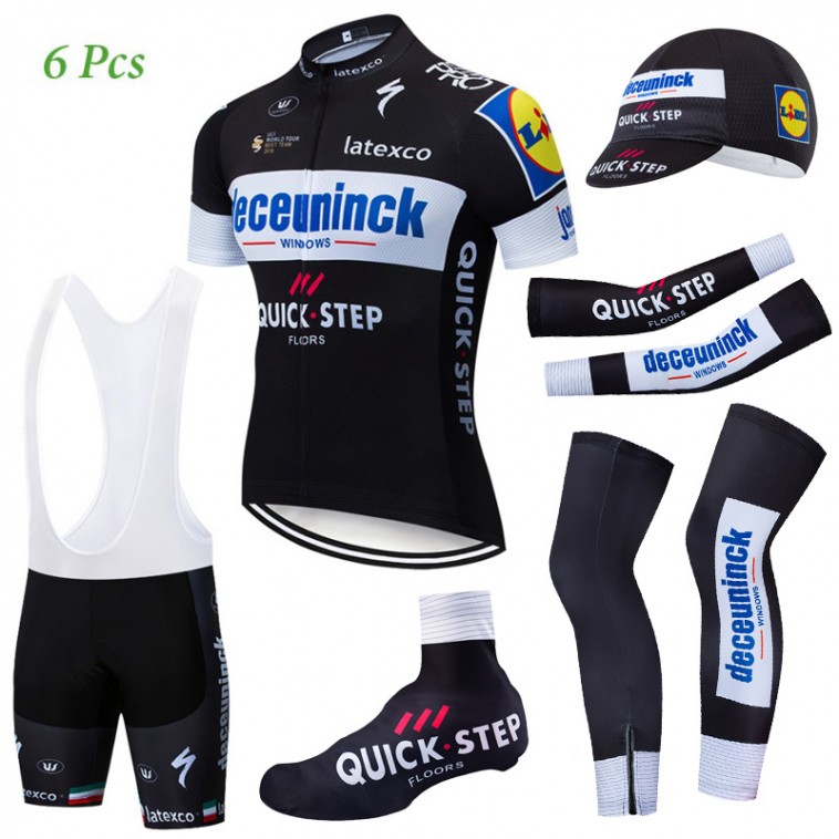 Tenue complète cyclisme équipe pro Deceuninck - Quick Step 2019 Noir