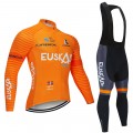 Ensemble cuissard vélo et maillot cyclisme hiver pro EUSKADI 2019