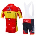 Ensemble cuissard vélo et maillot cyclisme équipe pro BARDIANI CSF 2020 Aero Mesh
