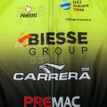 Ensemble cuissard vélo et maillot cyclisme équipe pro BIESSE Carrera Team Continental 2020 Aero Mesh