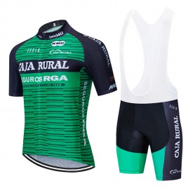 Ensemble cuissard vélo et maillot cyclisme équipe pro CAJA RURAL 2019 Aero Mesh