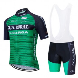 Ensemble cuissard vélo et maillot cyclisme équipe pro CAJA RURAL 2019 Aero Mesh