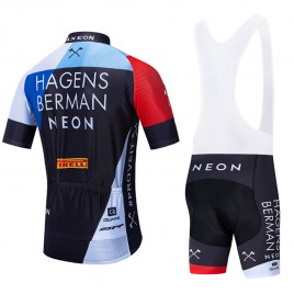 Ensemble cuissard vélo et maillot cyclisme équipe pro HAGENS BERMAN 2019 Aero Mesh