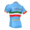 Ensemble cuissard vélo et maillot cyclisme équipe pro Astana