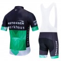 Ensemble cuissard vélo et maillot cyclisme équipe pro AUTO EDER Bayern 2019 Aero Mesh