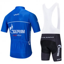 Ensemble cuissard vélo et maillot cyclisme équipe pro GAZPROM Rusvelo 2019 Aero Mesh