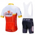 Ensemble cuissard vélo et maillot cyclisme équipe pro ST MICHEL - AUBER 93 2020 Aero Mesh