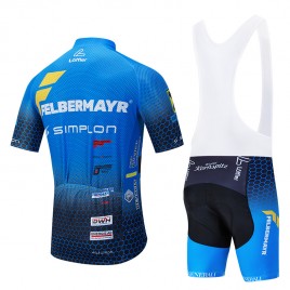 Ensemble cuissard vélo et maillot cyclisme équipe pro FELBERMAYR 2019 Aero Mesh