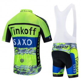 Ensemble cuissard vélo et maillot cyclisme pro TINKOFF SAXO 2020 Aero Mesh