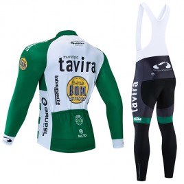 Ensemble cuissard vélo et maillot cyclisme hiver pro TAVIRA 2020