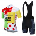 Ensemble cuissard vélo et maillot cyclisme pro vintage LA VIE CLAIRE Aero Mesh