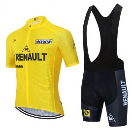 Ensemble cuissard vélo et maillot cyclisme pro vintage RENAULT GITANE Aero Mesh