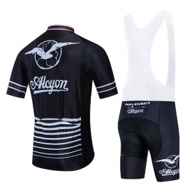 Ensemble cuissard vélo et maillot cyclisme pro vintage PARIS ROUBAIX ALCYON Aero Mesh