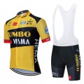 Ensemble cuissard vélo et maillot cyclisme équipe pro JUMBO Visma 2020 Aero Mesh