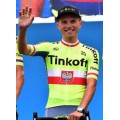 Ensemble cuissard vélo et maillot cyclisme équipe pro Tinkoff