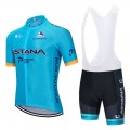 Ensemble cuissard vélo et maillot cyclisme équipe pro ASTANA 2020 Aero Mesh