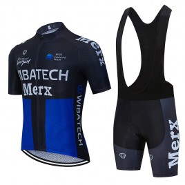 Ensemble cuissard vélo et maillot cyclisme équipe pro WIBATECH MERX 2019 Aero Mesh