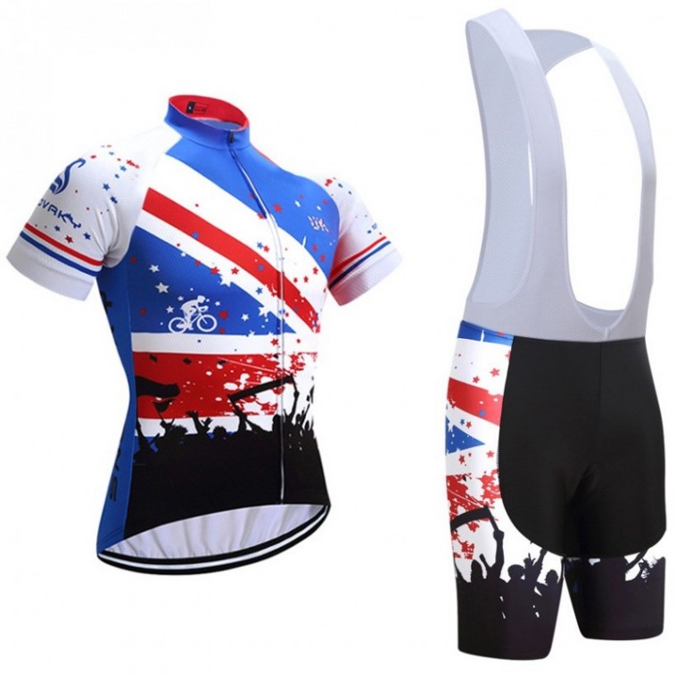 Ensemble cuissard vélo et maillot cyclisme Snovaky