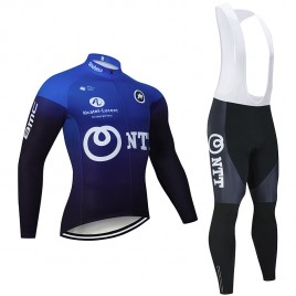 Ensemble cuissard vélo et maillot cyclisme hiver pro NTT 2020