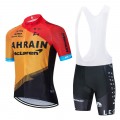 Ensemble cuissard vélo et maillot cyclisme équipe pro BAHRAIN Merida 2020 Aero Mesh