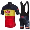 Ensemble cuissard vélo et maillot cyclisme équipe pro ALPECIN FENIX Belgique 2020 Aero Mesh