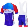 Ensemble cuissard vélo et maillot cyclisme équipe pro TOTAL Direct Energie 2020 Aero Mesh