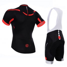 Ensemble cuissard vélo et maillot cyclisme Rosso Corsa