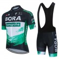 Ensemble cuissard vélo et maillot cyclisme équipe pro BORA Hansgrohe 2020 Aero Mesh