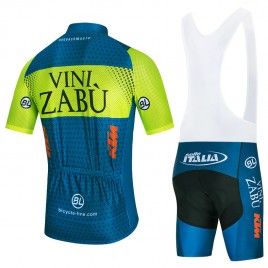 Ensemble cuissard vélo et maillot cyclisme équipe pro VINI ZABU KTM Aero Mesh