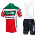 Ensemble cuissard vélo et maillot cyclisme pro vintage 7-ELEVEN Aero Mesh